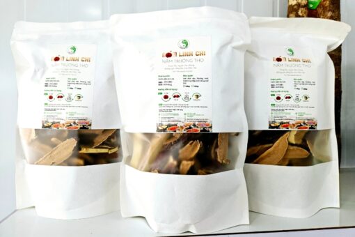 Nấm linh chi thái lát 200gr - Hỗ trợ Sức Khoẻ