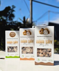 Nấm mối đen sấy Cao Cấp - Chất lượng - Túi 50 gram