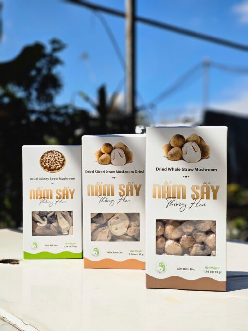 Nấm mối đen sấy Cao Cấp - Chất lượng - Túi 50 gram