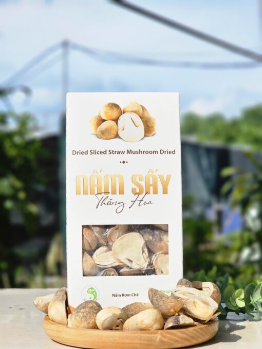 Nấm rơm sấy thăng hoa 50gram (Loại búp) - Hàng Sạch