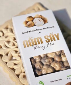 Nấm rơm sấy thăng hoa 100gram (Loại búp) - Hàng Sạch